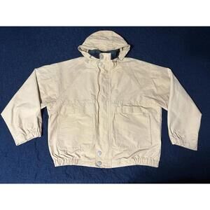 Vintage Nautica Jacket With Tuck Away Hood - Men’s Size Large